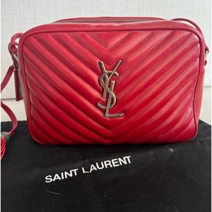 Lou medium camera monogram SAINT LAURENT bag